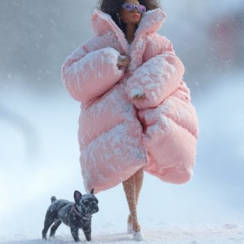 Барби зимой