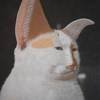 Сюрреализм и коты: необычные коллажи Лолы Дюпре