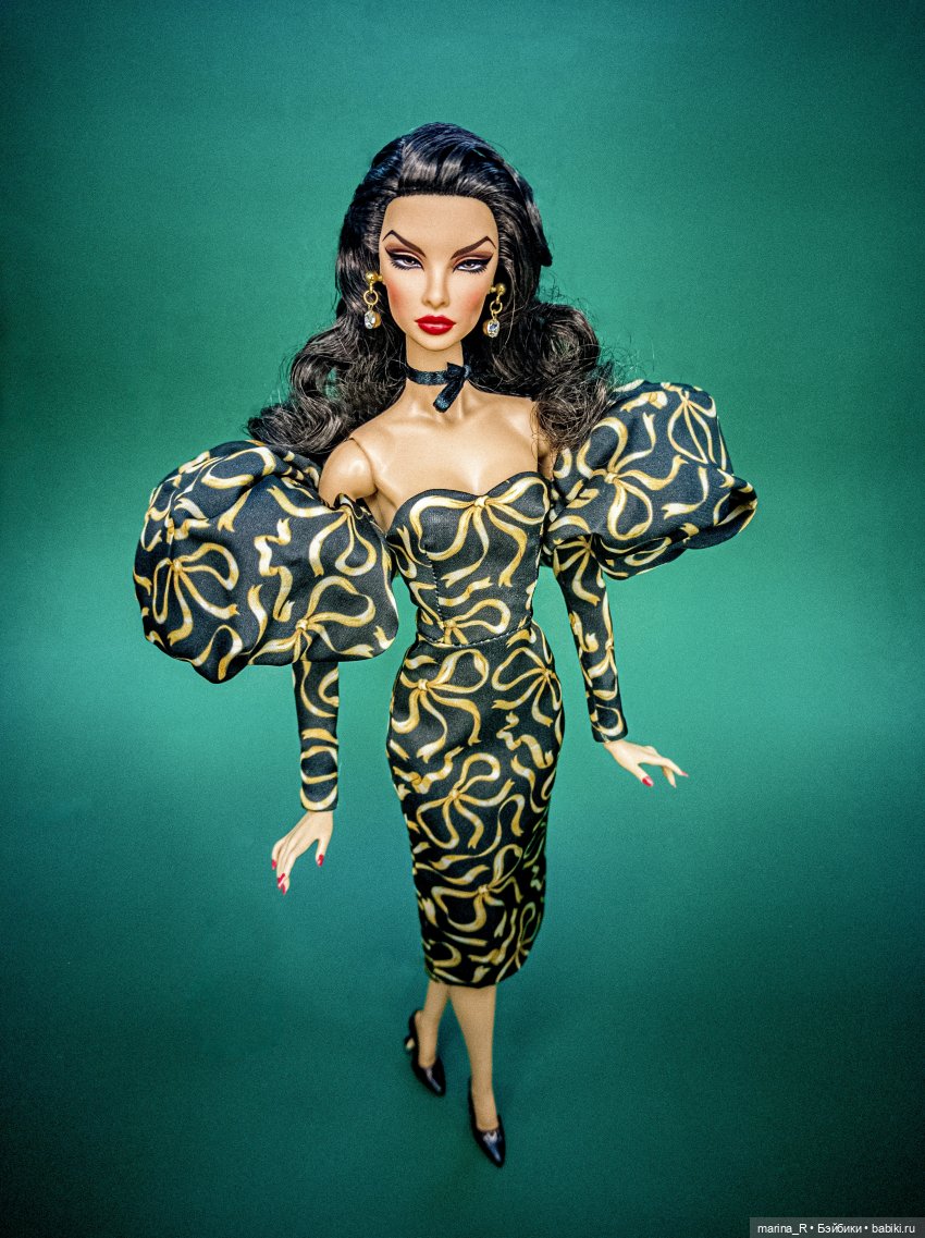 Integrity Toys Fashion Royalty платье с бантиками