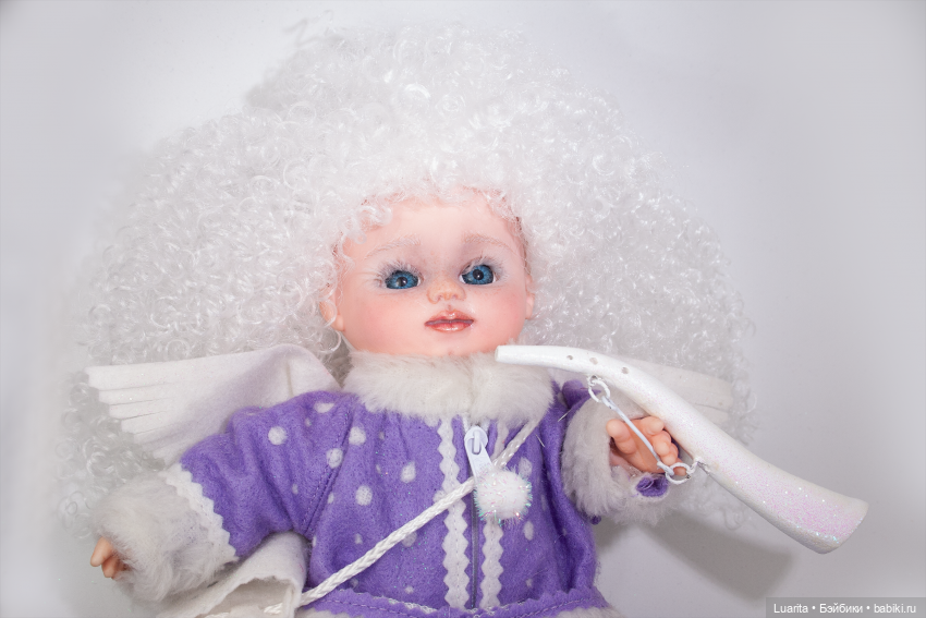 Снежный Ангел Дженни — Реставрация и преображение кукол: ремонт (фото 4)