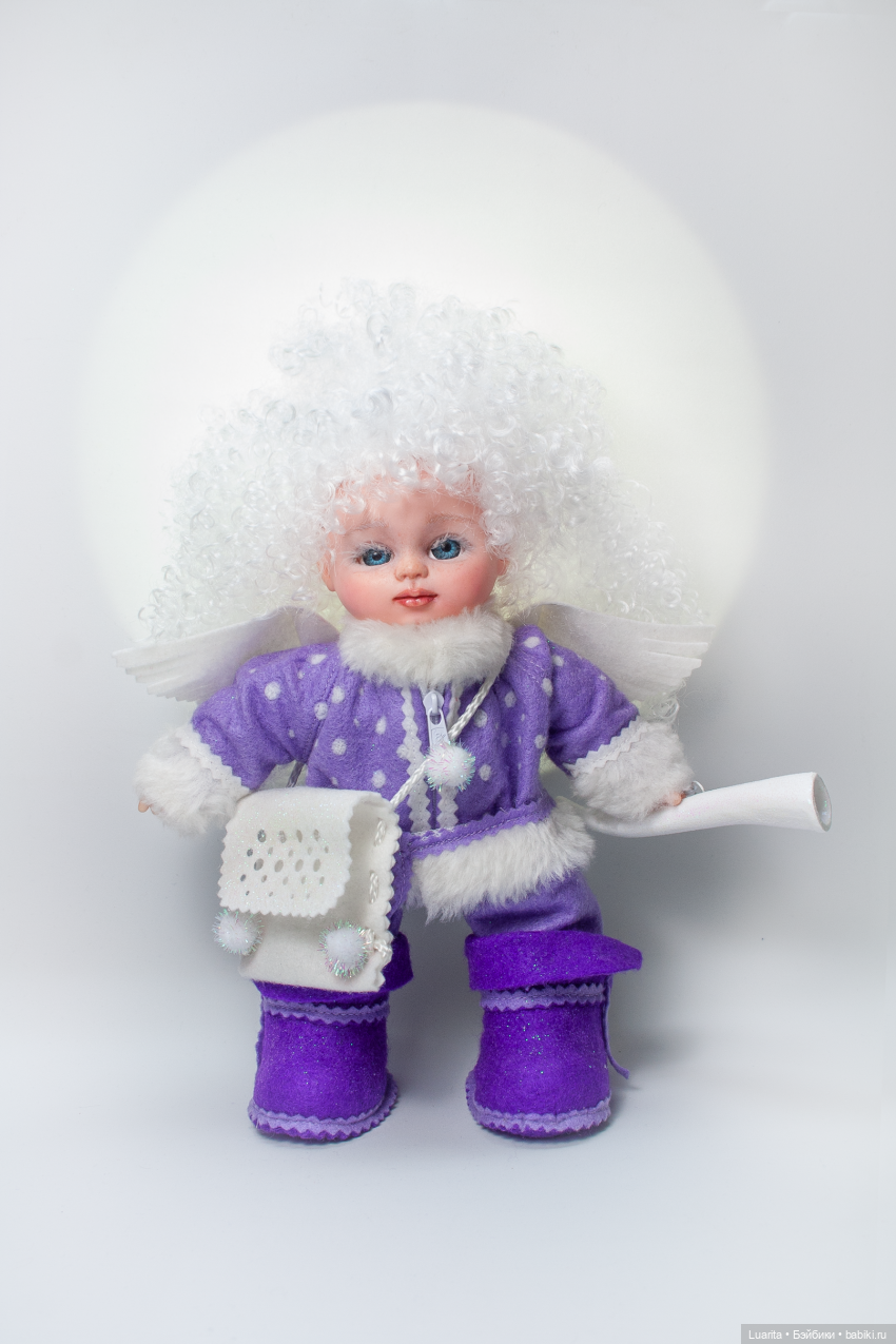 Снежный Ангел Дженни — Реставрация и преображение кукол: ремонт