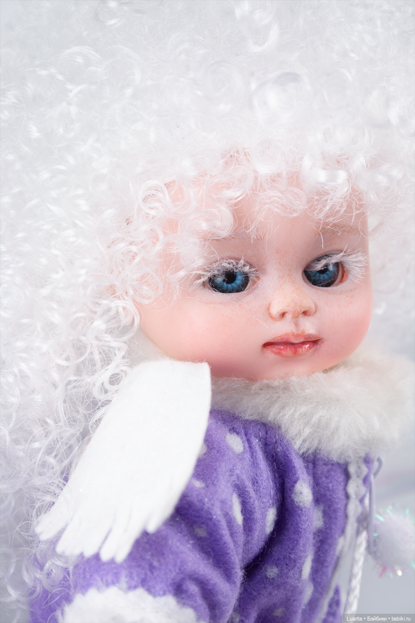 Снежный Ангел Дженни — Реставрация и преображение кукол: ремонт (фото 3)