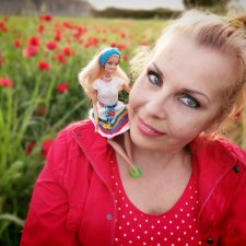 Весна, закат и маковое поле