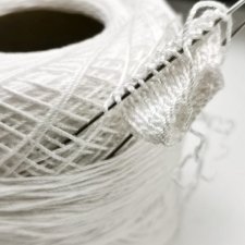 Тонкие спицы №1 из подручного материала