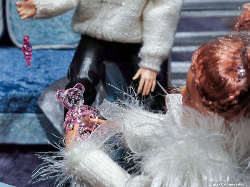 Зала к Рождеству — Румбоксы и кукольные интерьеры: фото (фото 5)