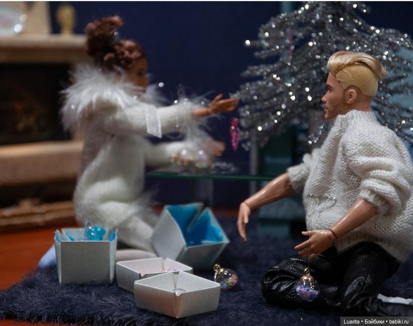 Старый Новый Год — Румбоксы и кукольные интерьеры: фото (фото 5)