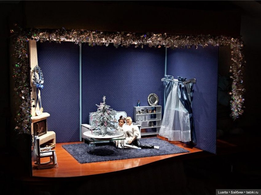 Старый Новый Год — Румбоксы и кукольные интерьеры: фото (фото 7)
