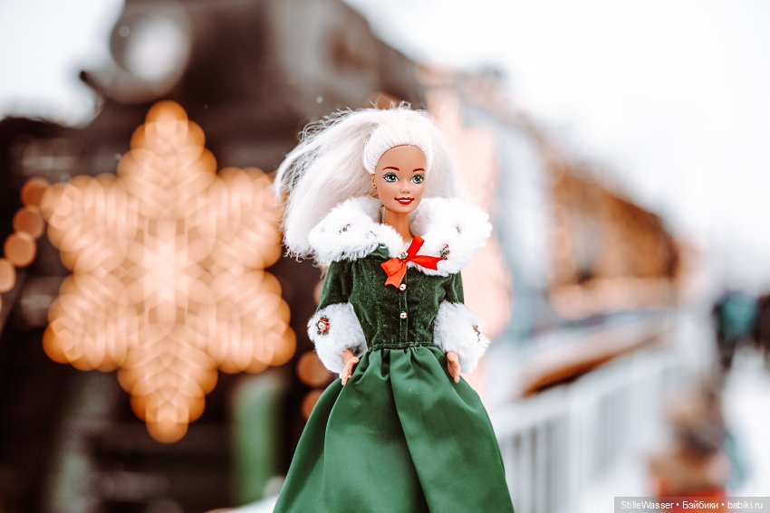 Поезд Деда Мороза и моя самая новогодняя Барби