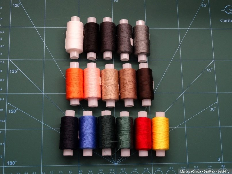 Нитки для бисера в работе с кожей | Бэйбики Нитки для бисера в работе с кожей (фото 3)