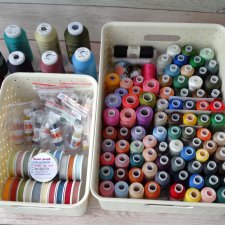 Нитки для бисера в работе с кожей