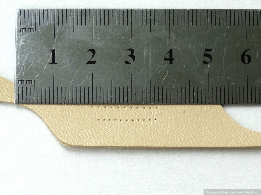 Обувь для кукол. Разметчик для швов своими руками (фото 6)