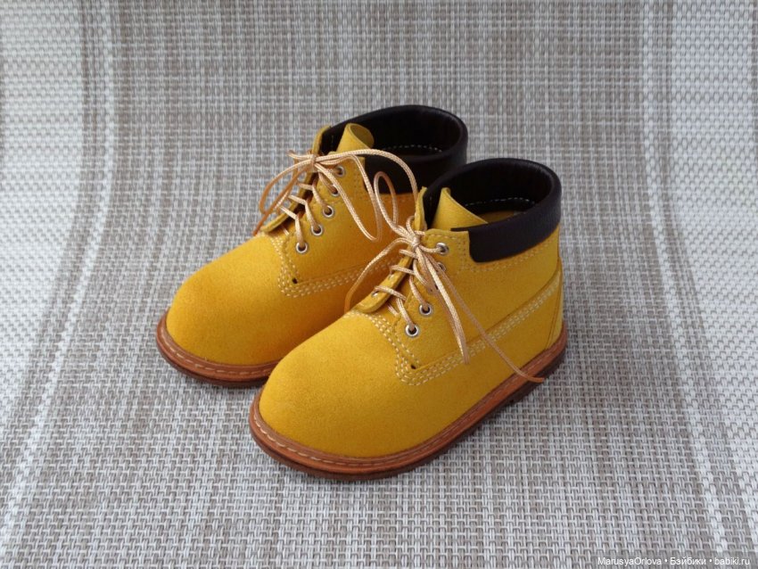 Обзор: ботинки Timberland для кукол (фото 6)