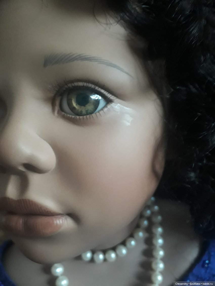 Когда кукла плачет | Бэйбики Когда кукла плачет — Куклы Christine Orange (Кристин Оранж): фарфор (фото 4)