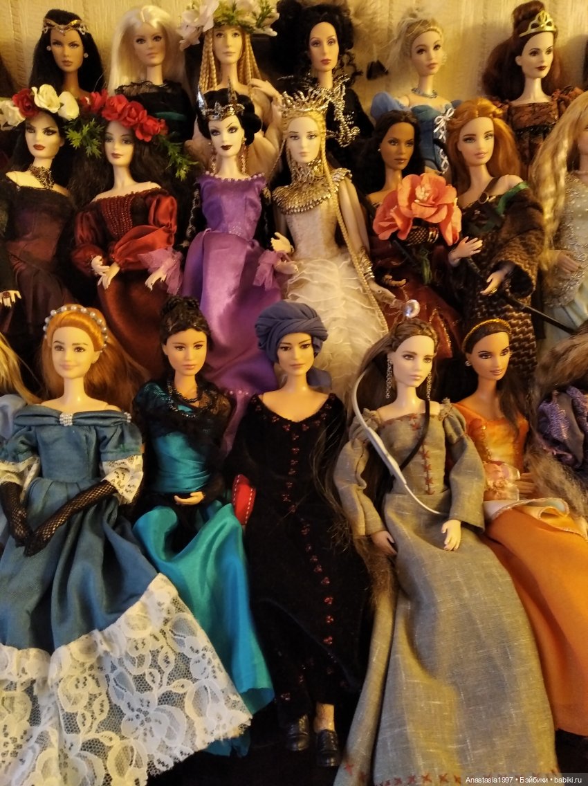 Перевоплощения Барби — Домашние коллекции кукол: фото собраний
