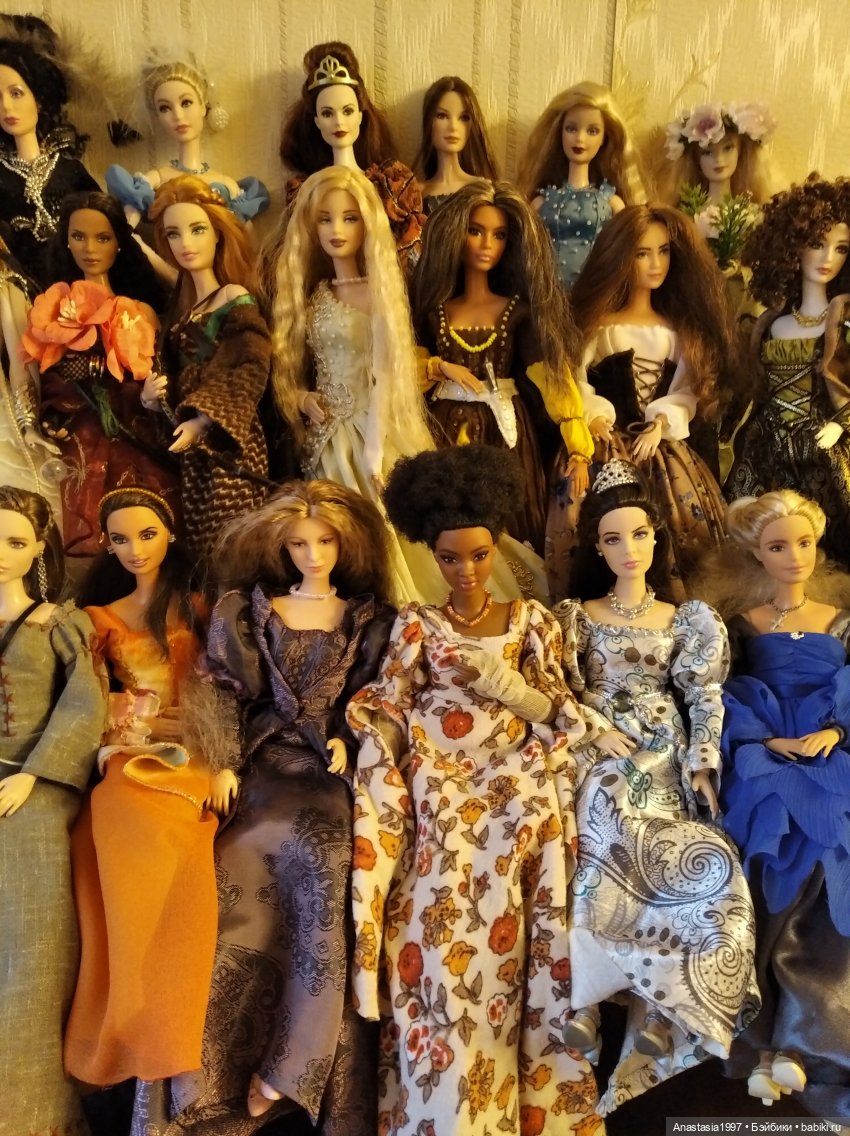 Перевоплощения Барби — Домашние коллекции кукол: фото собраний