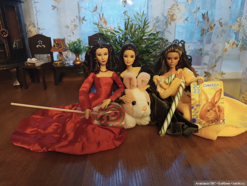 Подарочки — Новый год и Рождество: праздничные фото кукол