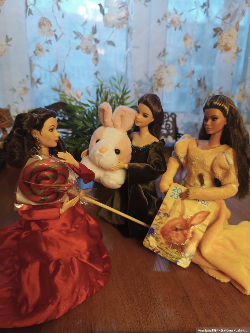 Подарочки — Новый год и Рождество: праздничные фото кукол (фото 10)