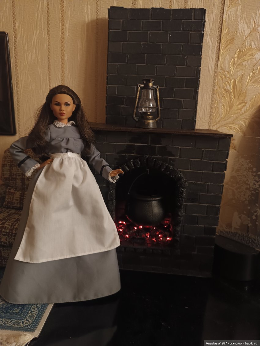 Строим камин — Кукольная миниатюра своими руками: еда