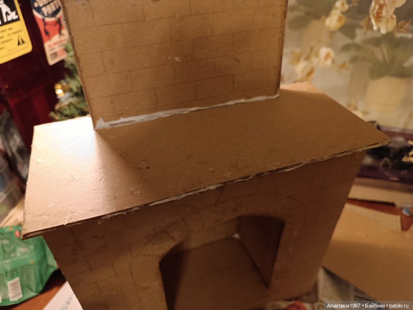 Строим камин — Кукольная миниатюра своими руками: еда (фото 7)