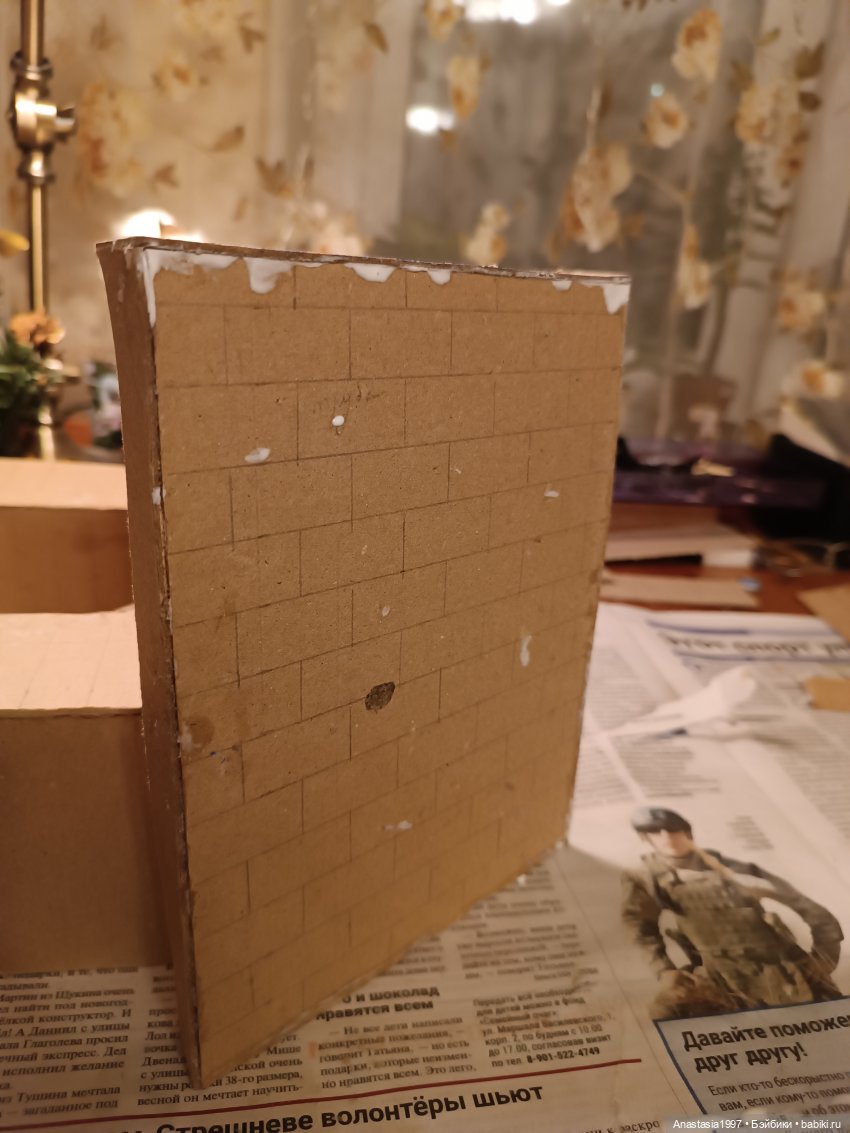 Строим камин — Кукольная миниатюра своими руками: еда (фото 4)