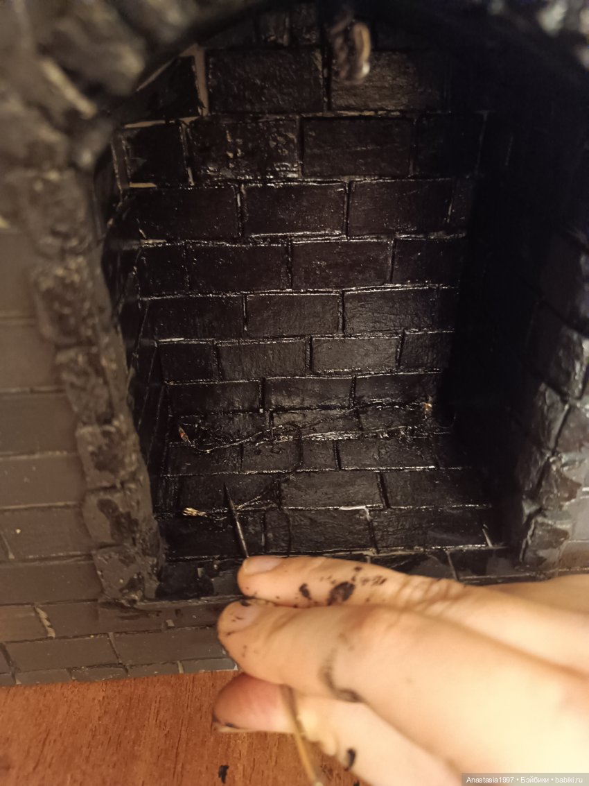 Строим камин — Кукольная миниатюра своими руками: еда