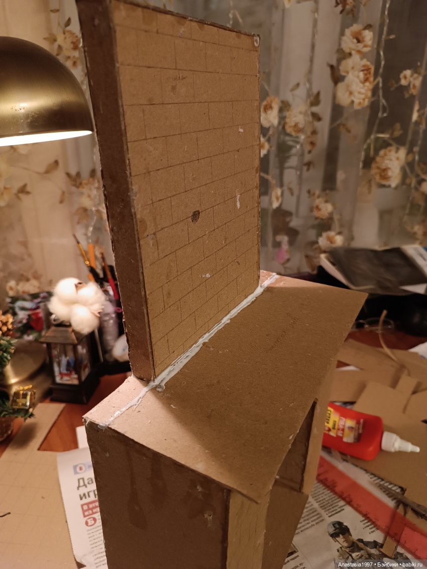 Строим камин — Кукольная миниатюра своими руками: еда (фото 6)