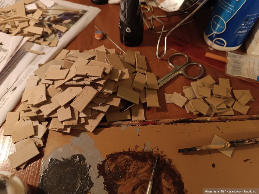 Строим камин — Кукольная миниатюра своими руками: еда (фото 10)