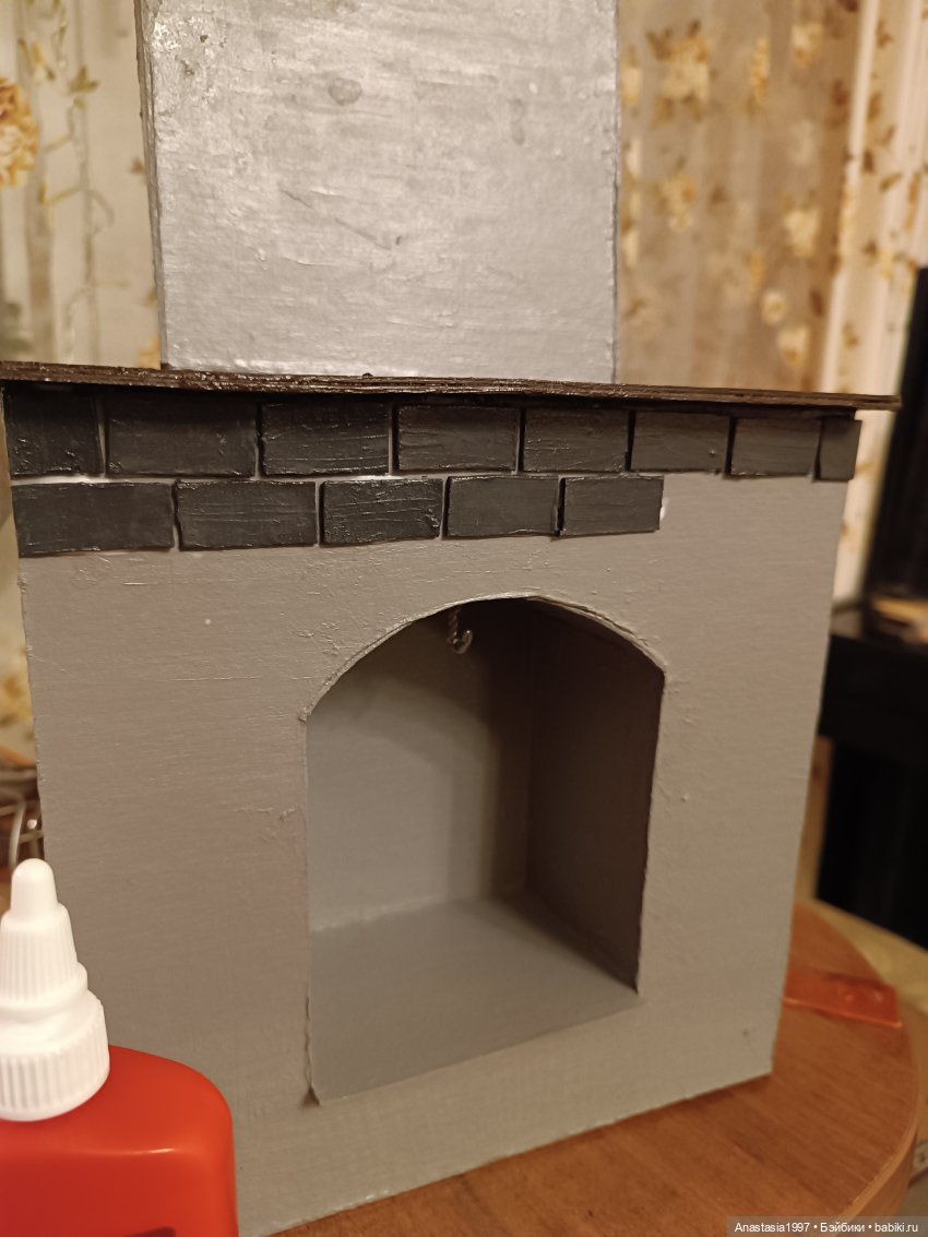 Строим камин — Кукольная миниатюра своими руками: еда