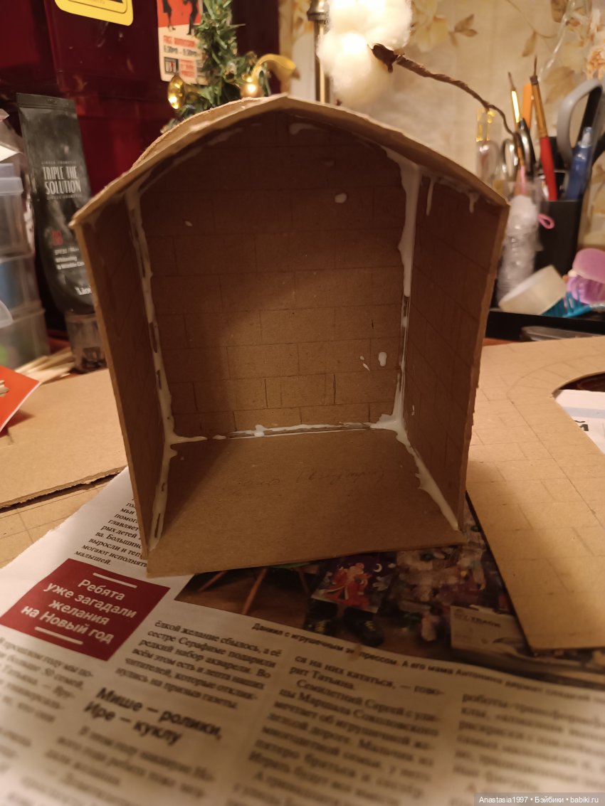 Строим камин — Кукольная миниатюра своими руками: еда (фото 2)