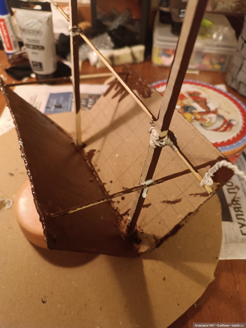 Создание реквизита /Колодец (фото 9)