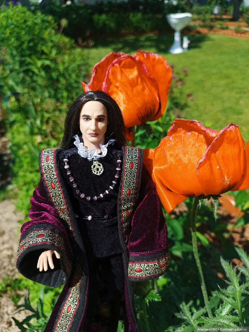 Жители королевства и цветы