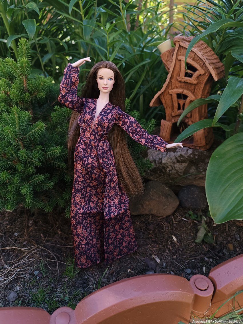 Жители королевства и цветы