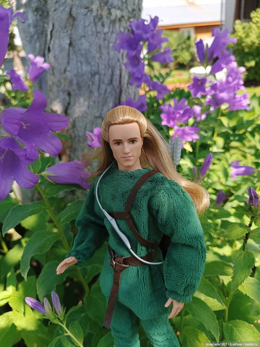 Жители королевства и цветы