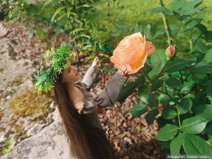 Фотосессия в цветах — Коллекции фэшн