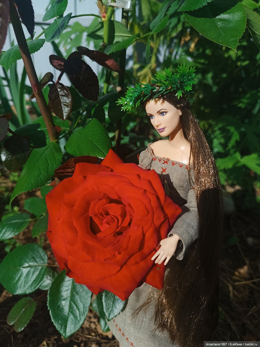 Фотосессия в цветах — Коллекции фэшн (фото 10)