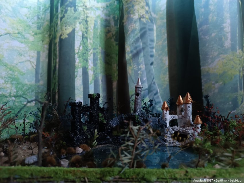 Создание диорамы сказочной школы