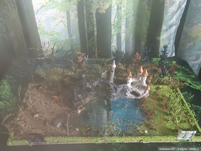 Создание диорамы сказочной школы (фото 8)