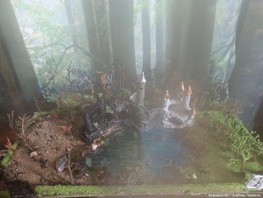 Создание диорамы сказочной школы (фото 7)