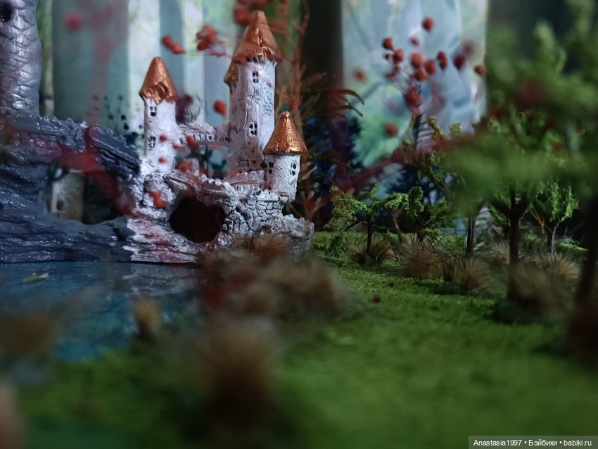 Создание диорамы сказочной школы (фото 10)