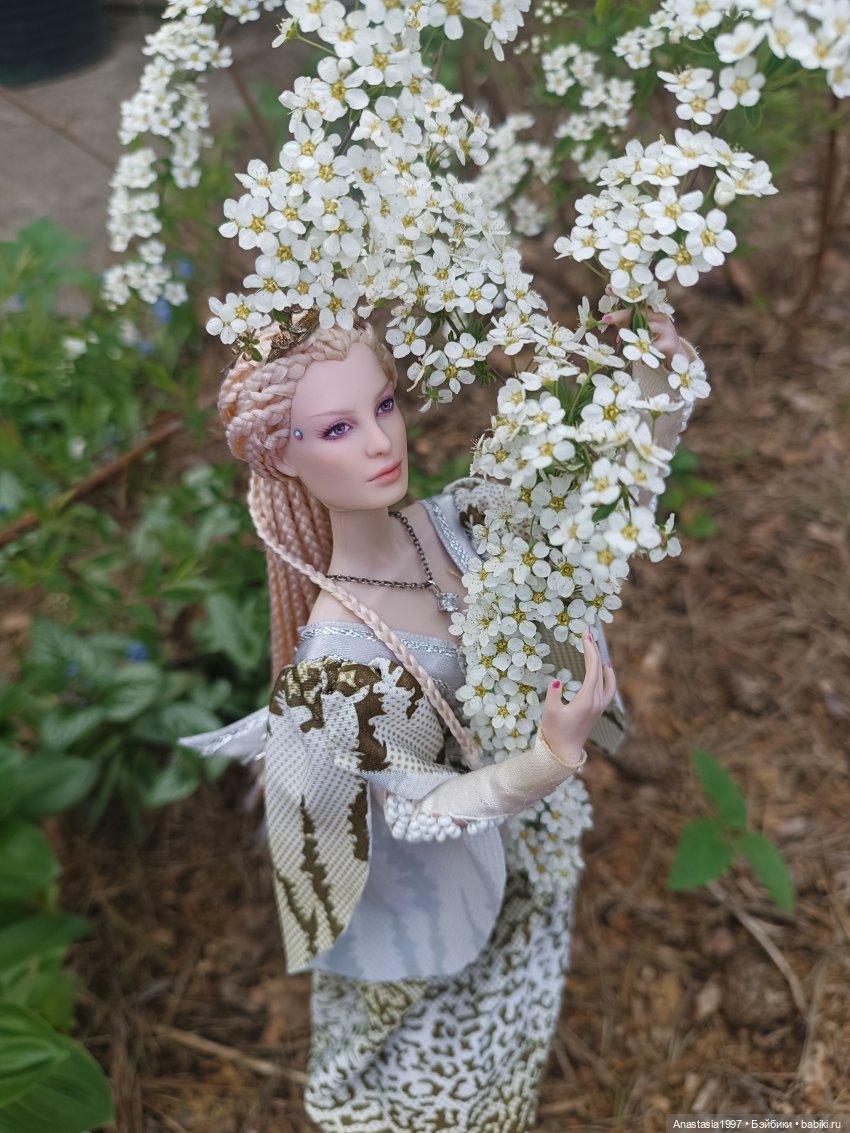 Элениэль - дочь звезд — ООАК и кастом Барби (Barbie): репейнт (фото 4)