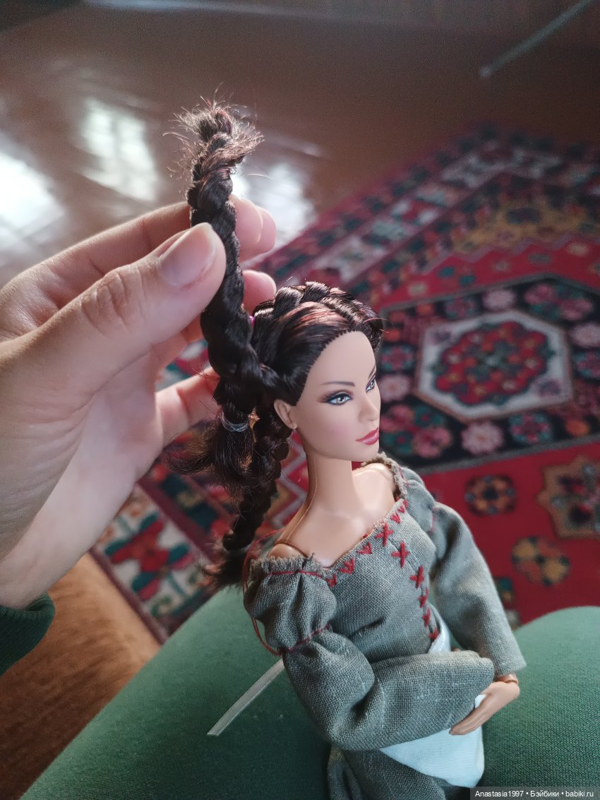 Прически за 5 минут — Волосы и парики для кукол: МК