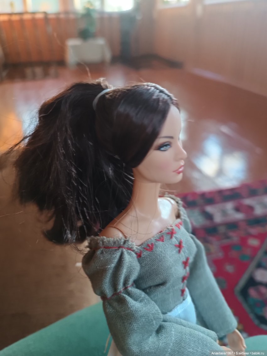 Прически за 5 минут — Волосы и парики для кукол: МК (фото 7)