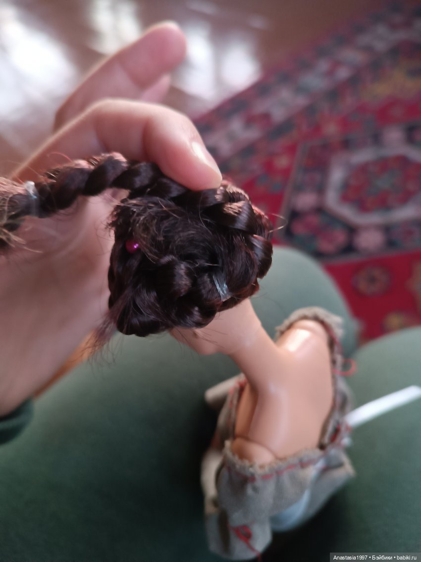 Прически за 5 минут — Волосы и парики для кукол: МК