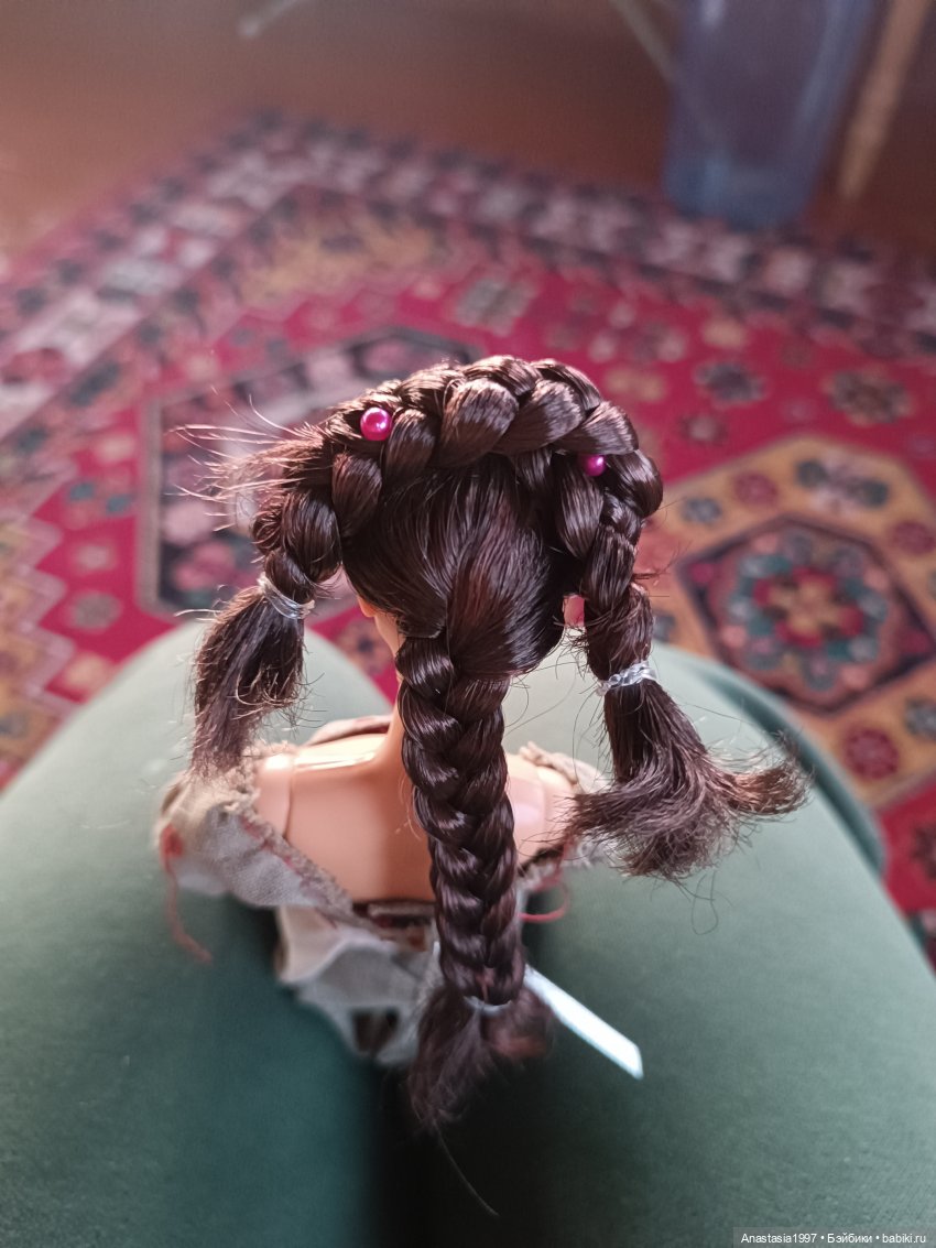 Прически за 5 минут — Волосы и парики для кукол: МК