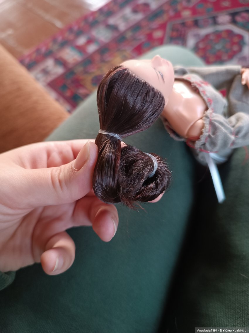 Прически за 5 минут — Волосы и парики для кукол: МК