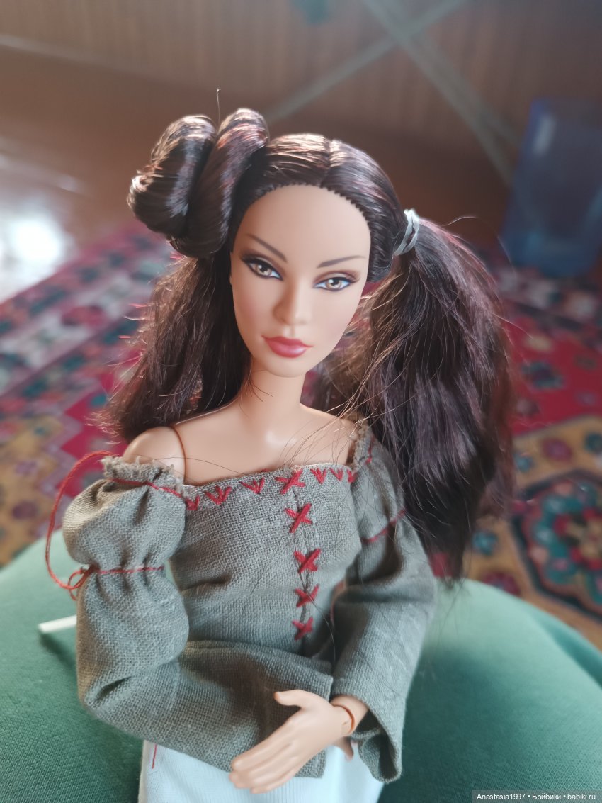 Прически за 5 минут — Волосы и парики для кукол: МК