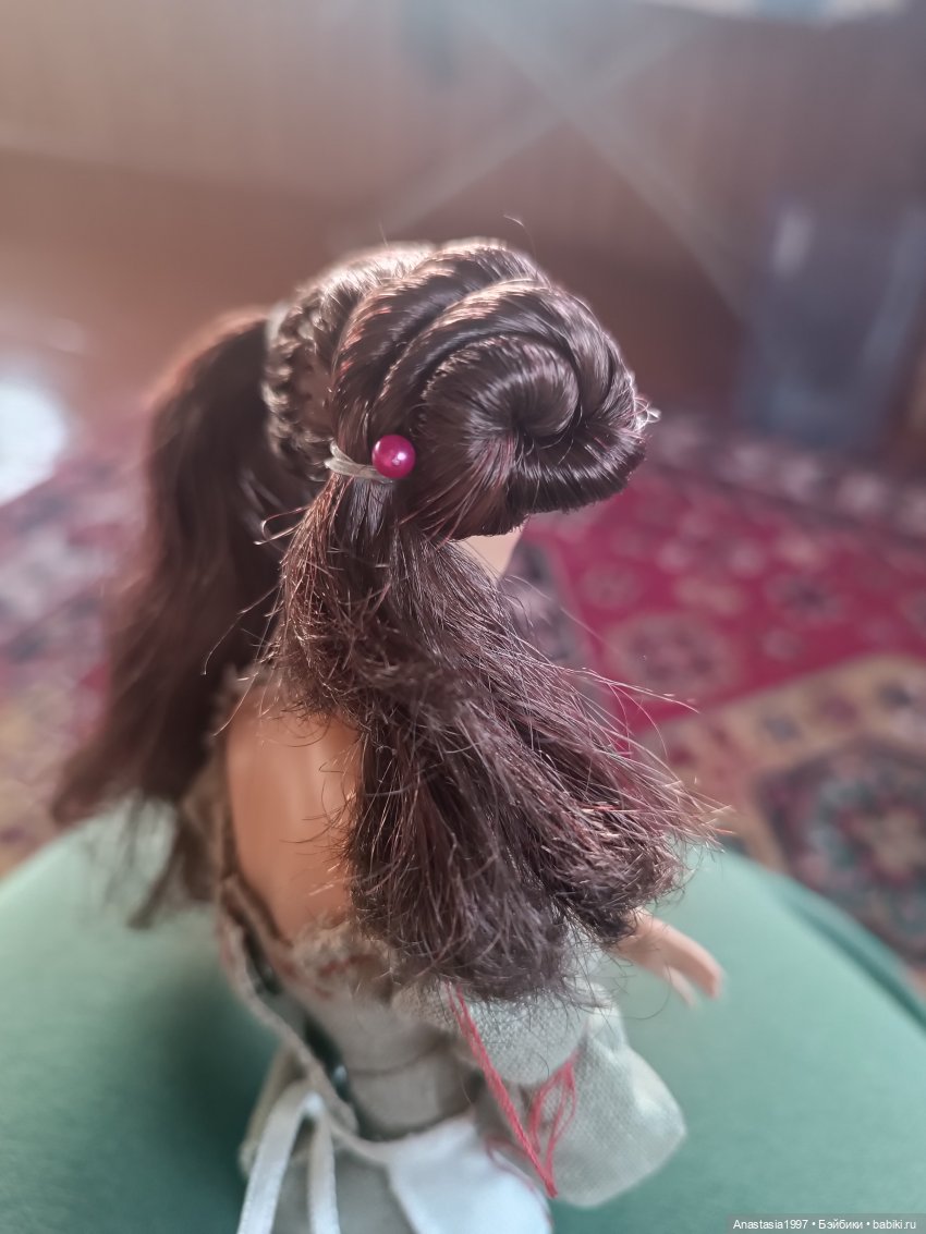 Прически за 5 минут — Волосы и парики для кукол: МК