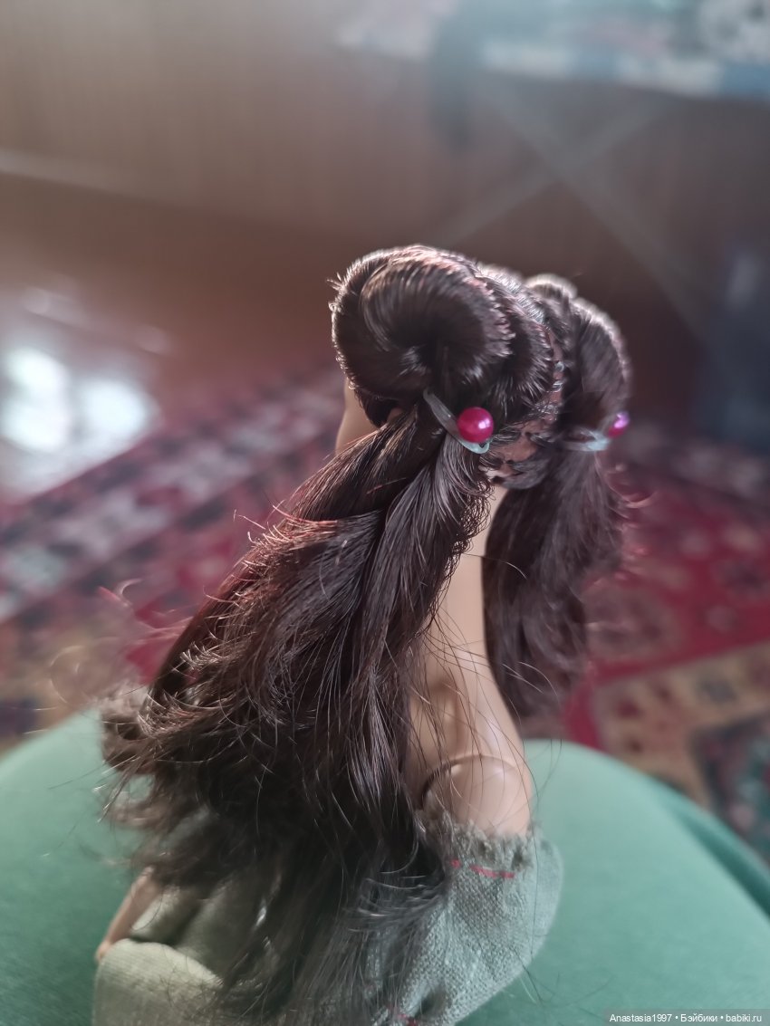 Прически за 5 минут — Волосы и парики для кукол: МК