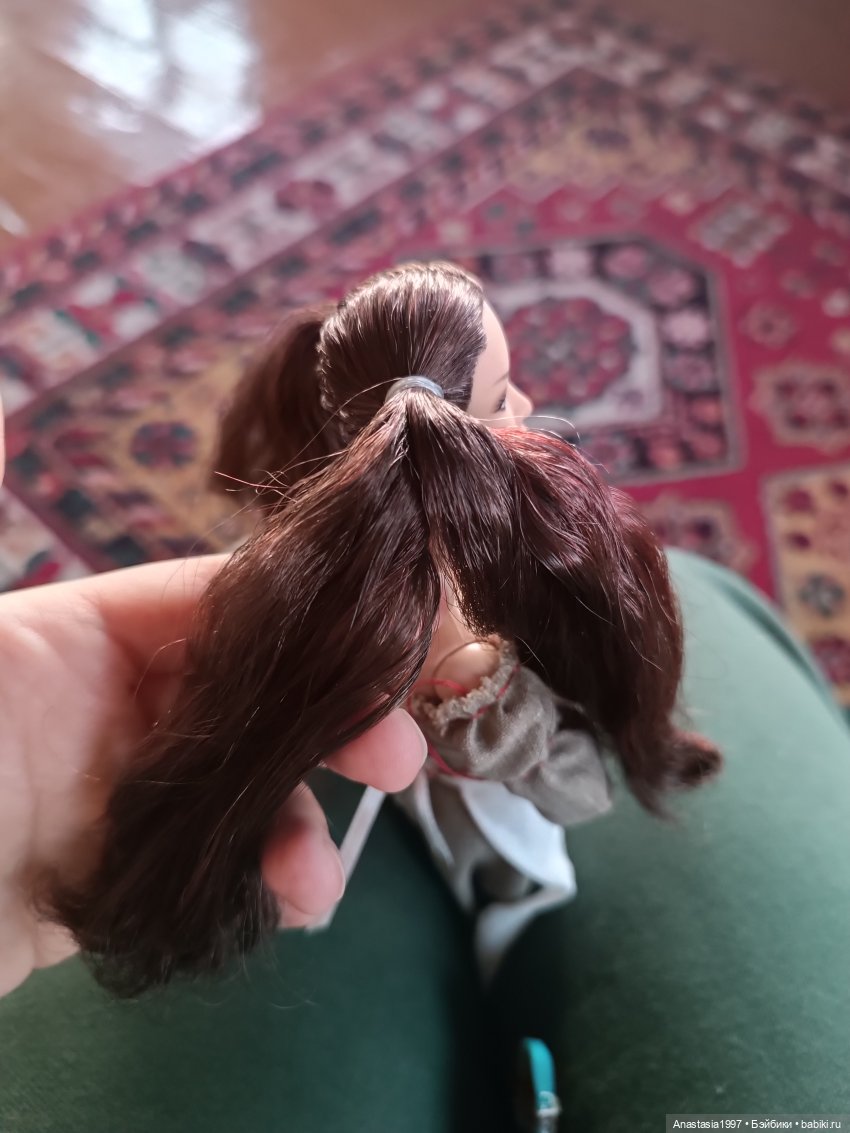 Прически за 5 минут — Волосы и парики для кукол: МК