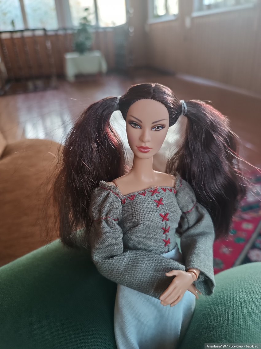 Прически за 5 минут — Волосы и парики для кукол: МК